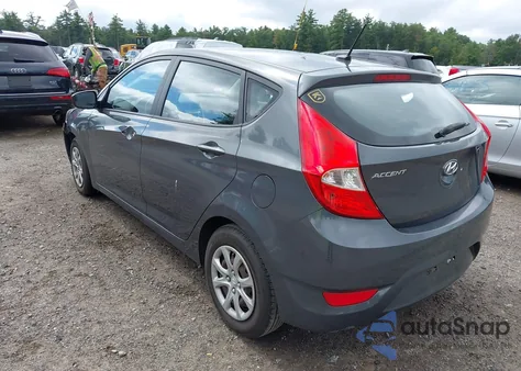 2012 Hyundai Accent Gs из США, поврежденный, VIN KMHCT5AE5CU042409